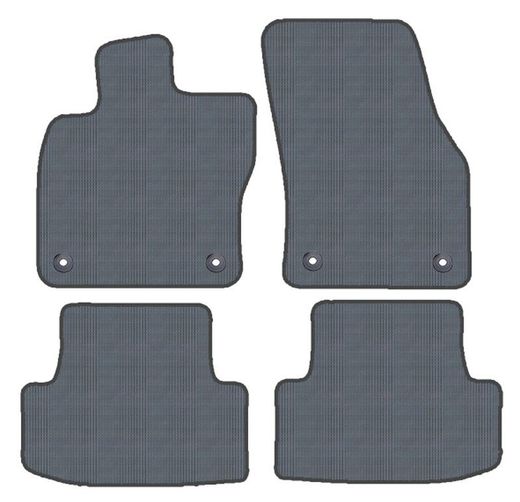 JGO.ALFOMBRAS GOMA MOD. SEAT ATECA 5P 2016-