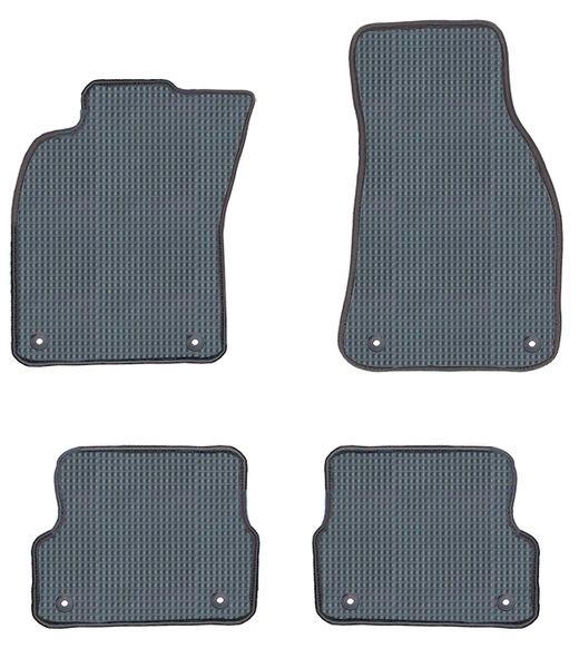 JGO.ALFOMBRAS "OFF ROAD" MOD. AUDI A-6 (06-11) con fijación específica botón - 2