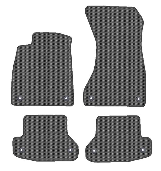 JGO.ALFOMBRAS "OFF ROAD" MOD. AUDI A5 II (F53) COUPE (2016-) 2F - 2P+2C+4T