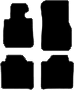 CONJUNTO DE TAPETES "OFF ROAD" MOD. BMW SÉRIE 3 GT F34 com fecho de velcro especial - 2