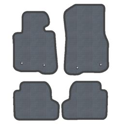 JGO.ALFOMBRAS "OFF ROAD" MOD. BMW SERIE 4 F32 con fijación velcro especial - 2