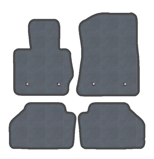 JGO.ALFOMBRAS "OFF ROAD" MOD. BMW X3 F25 con fijación velcro especial - 2 piloto y