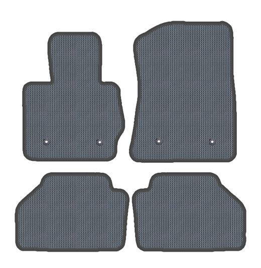 JGO.ALFOMBRAS "OFF ROAD" MOD. BMW X3 F25 con fijación velcro especial - 2 piloto y