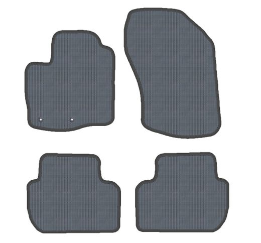 JGO.ALFOMBRAS "OFF ROAD" MOD. CITROËN C-CROSER 5P (07-) con fijación ollao para
