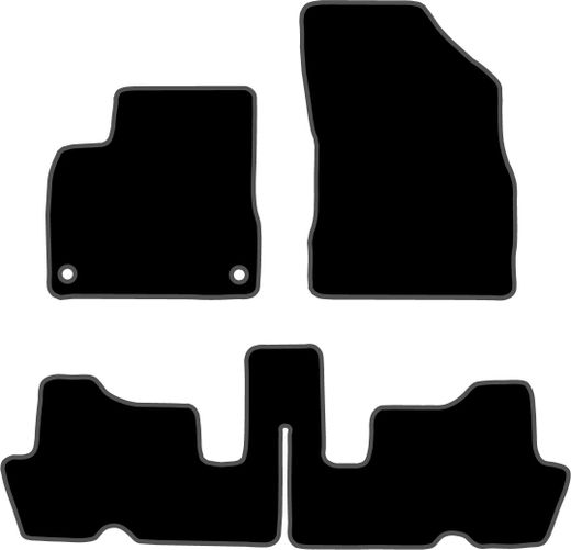 CONJUNTO DE TAPETES "OFF ROAD" MOD. CITROËN C4 GRAND PICASSO 7 LUGARES (07-)