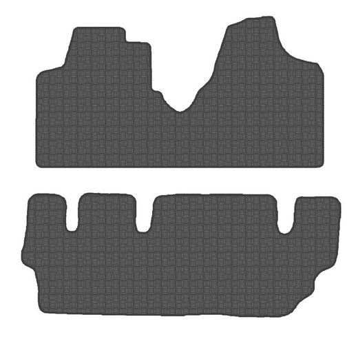 CONJUNTO DE TAPETES "OFF ROAD" MOD. CITROEN SCUDO II (07-16) 2FP