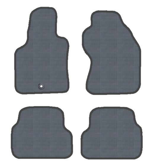 JGO.ALFOMBRAS "OFF ROAD" MOD.  FORD FOCUS (98-01) con fijación universal rosca -