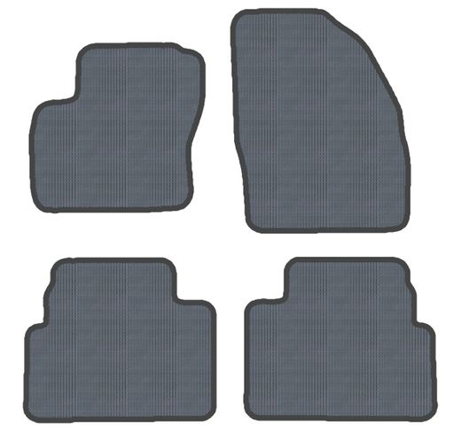 JGO.ALFOMBRAS "OFF ROAD" MOD. FORD KUGA (08-) con fijación oval giratoria - 2