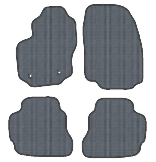 JGO.ALFOMBRAS "OFF ROAD" MOD.  FORD MONDEO  (07-) con fijación oval giratoria - 2