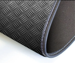 CONJUNTO DE TAPETES "OFF ROAD" MOD. FORD TRANSIT MANUAL MOTORHOME (14 - 19) 1FP - SEM ÂNCORAS