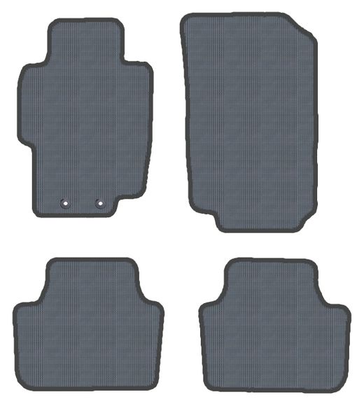 JGO.ALFOMBRAS "OFF ROAD" MOD.  HONDA ACCORD  (03-08) con fijación universal