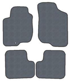 JGO.ALFOMBRAS "OFF ROAD" MOD.  HYUNDAI I-30  (08-12) con fijación universal rosca -