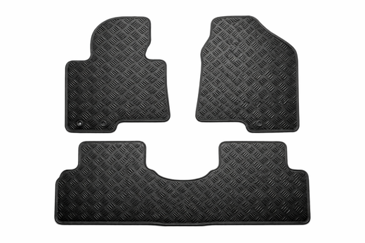 JGO.ALFOMBRAS "OFF ROAD" MOD. HYUNDAI iX35 (10-) con fijación ollao para gancho