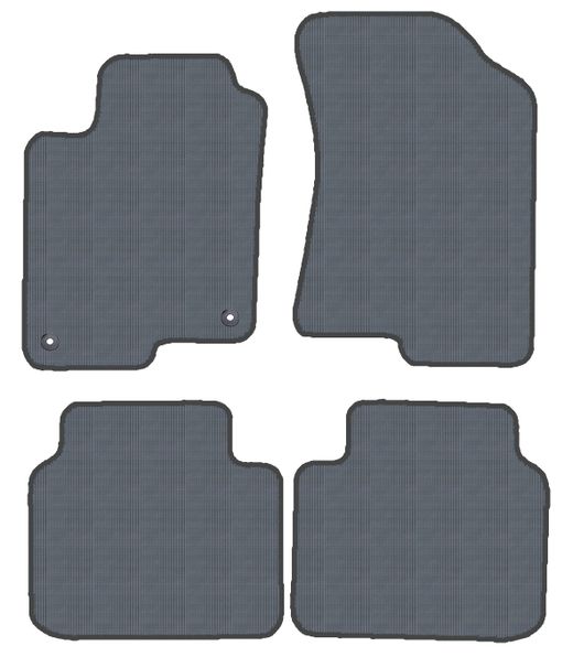 JGO.ALFOMBRAS "OFF ROAD" MOD. HYUNDAI SONATA (06-) con fijación universal