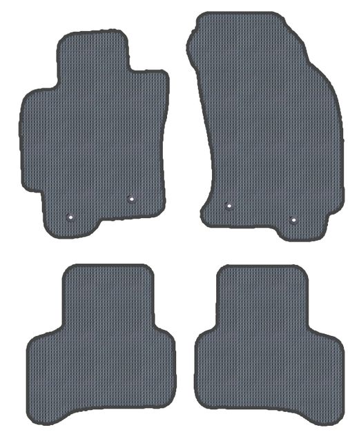 JGO.ALFOMBRAS "OFF ROAD" MOD.  JAGUAR X-TYPE (02-) con fijación universal rosca -