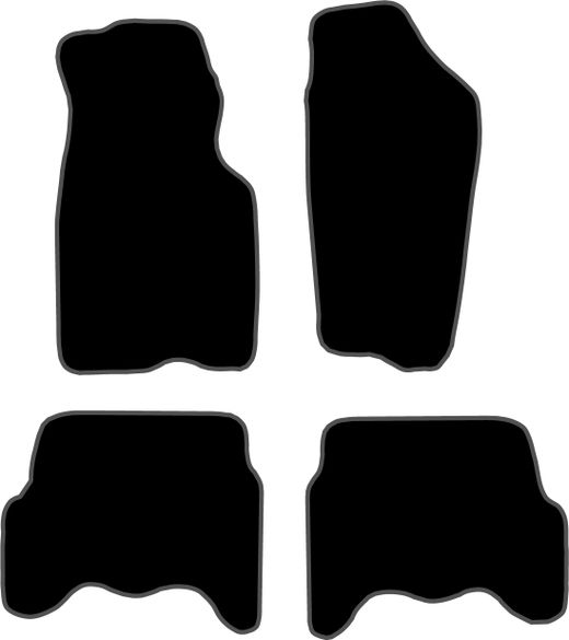 CONJUNTO DE TAPETES "OFF ROAD" MOD. JIPE GRAND CHEROKEE (1/93-3/99)