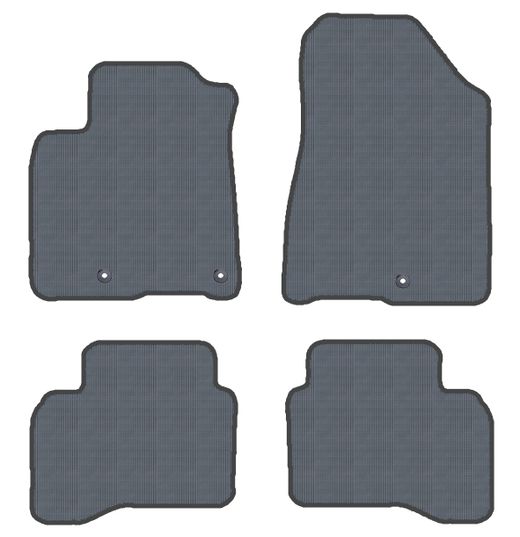 JGO.ALFOMBRAS "OFF ROAD" MOD. KIA NIRO ( 16- )