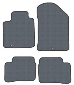 JGO.ALFOMBRAS "OFF ROAD" MOD.  KIA PICANTO ( 11- ) con fijación ollao para gancho -