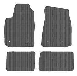 CONJUNTO DE TAPETES "OFF ROAD" MOD. LANCIA DELTA (08- ) com rosca de montagem universal -