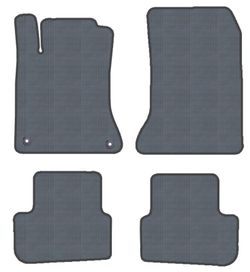 JGO.ALFOMBRAS "OFF ROAD" MOD.  MERCEDES CLASE A C.176 ( 12- ) con fijación