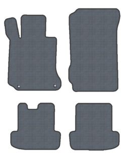 JGO.ALFOMBRAS "OFF ROAD" MOD.  MERCEDES CLASE C COUPE C.204 con fijación