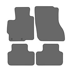 JGO.ALFOMBRAS "OFF ROAD" MOD. MITSUBISHI ASX (10-) con fijación ollao para