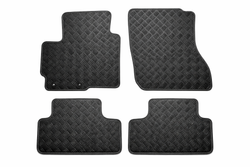 JGO.ALFOMBRAS "OFF ROAD" MOD.  MITSUBISHI ASX (10-) con fijación ollao para