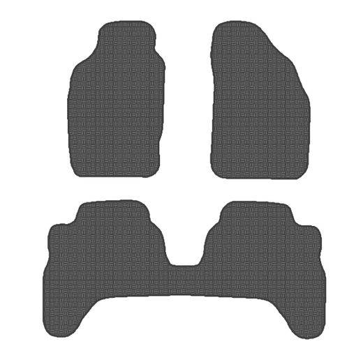 JGO.ALFOMBRAS "OFF ROAD" MOD. MITSUBISHI L-200 DOBLE CABINA 97-06
