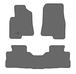 JGO.ALFOMBRAS "OFF ROAD" MOD. MITSUBISHI MONTERO C/L 3ª SERIE (00-07) con
