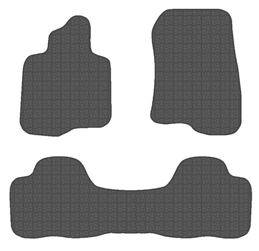 JGO.ALFOMBRAS "OFF ROAD" MOD. MITSUBISHI MONTERO C/L 4ª SERIE (07-) con