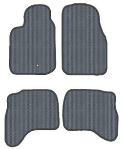 JGO.ALFOMBRAS "OFF ROAD" MOD.  MITSUBISHI MONTERO SPORT (00-07) con fijación