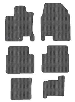 JGO.ALFOMBRAS "OFF ROAD" MOD.  NISSAN QASHQAI + 2 con fijación específica botón