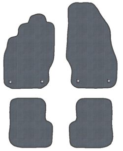 JGO.ALFOMBRAS "OFF ROAD" MOD.  OPEL CORSA D (9/06-) con fijación específica