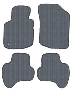 JGO.ALFOMBRAS "OFF ROAD" MOD.  PEUGEOT 107 con fijación específica botón - 1 piloto