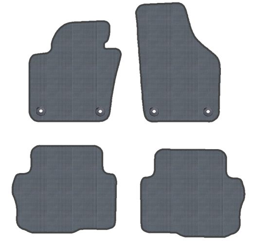 JGO.ALFOMBRAS "OFF ROAD" MOD. SEAT ALHAMBRA (10-) 5PL. S/MALETERO con