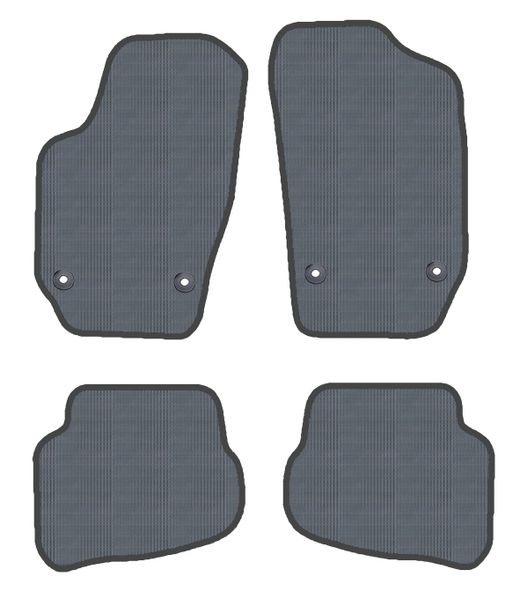 JGO.ALFOMBRAS "OFF ROAD" MOD. SEAT IBIZA - CORDOBA (02-09) con fijación