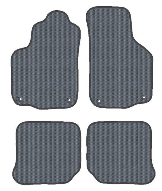 JGO.ALFOMBRAS "OFF ROAD" MOD.  SEAT LEON  (99-05) con fijación específica botón -