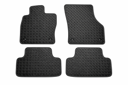 JGO.ALFOMBRAS "OFF ROAD" MOD.  SEAT LEON III ( 13- ) con fijación específica botón -