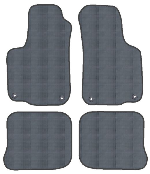 JGO.ALFOMBRAS "OFF ROAD" MOD. SEAT TOLEDO (12/98-9/04) con fijación específica
