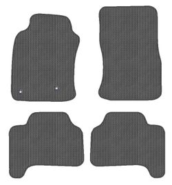 JGO.ALFOMBRAS "OFF ROAD" MOD.  TOYOTA LAND CRUISER (03-) con fijación ollao