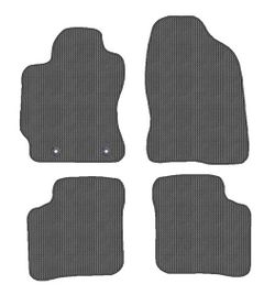 JGO.ALFOMBRAS "OFF ROAD" MOD.  TOYOTA PRIUS II (3/04-) con fijación oval giratoria -