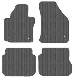 JGO.ALFOMBRAS "OFF ROAD" MOD. VOLKSWAGEN CADDY III.2 / IV (Corredora simple) REDONDO (11- )
