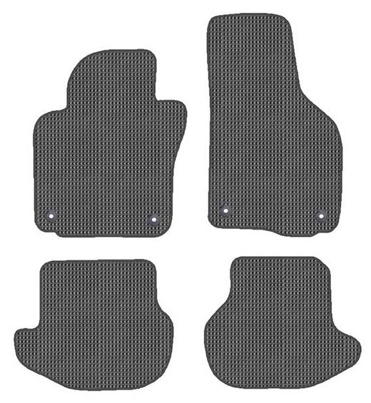 CONJUNTO DE TAPETES "OFF ROAD" MOD. VOLKSWAGEN EOS (06-) com montagem específica