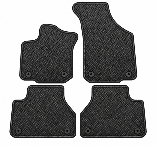 JGO.ALFOMBRAS "OFF ROAD" MOD. VOLKSWAGEN PHAETON (BATALLA CORTA) (02-16) - 2F / 2P+2C+4T
