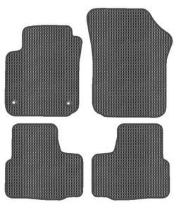 CONJUNTO DE TAPETES "OFF ROAD" MOD. VOLKSWAGEN UP com botão de fixação específico - 2