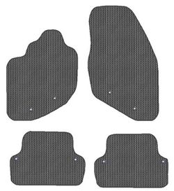 CONJUNTO DE TAPETES "OFF ROAD" MOD. VOLVO S60 com botão de fixação específico - 2 luzes,