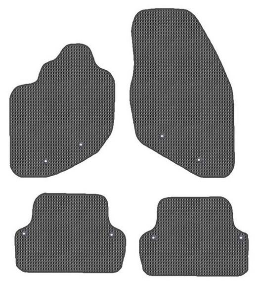 CONJUNTO DE TAPETES "OFF ROAD" MOD. VOLVO S60 com botão de fixação específico - 2 luzes,