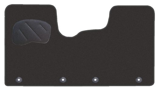 JGO.ALFOMBRAS PREMIUM NEGRO MOD. RENAULT TRAFFIC III (2014-) 1FP - 2 P+ 2 C