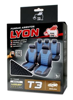CONJUNTO DE COBERTURAS INTERIORES LYON T3 LUXO QUALIDADE