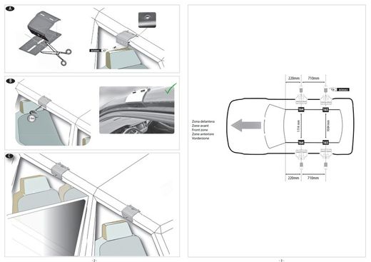 KIT ANCLAJE SERIE LIMITED TECK TOP 908